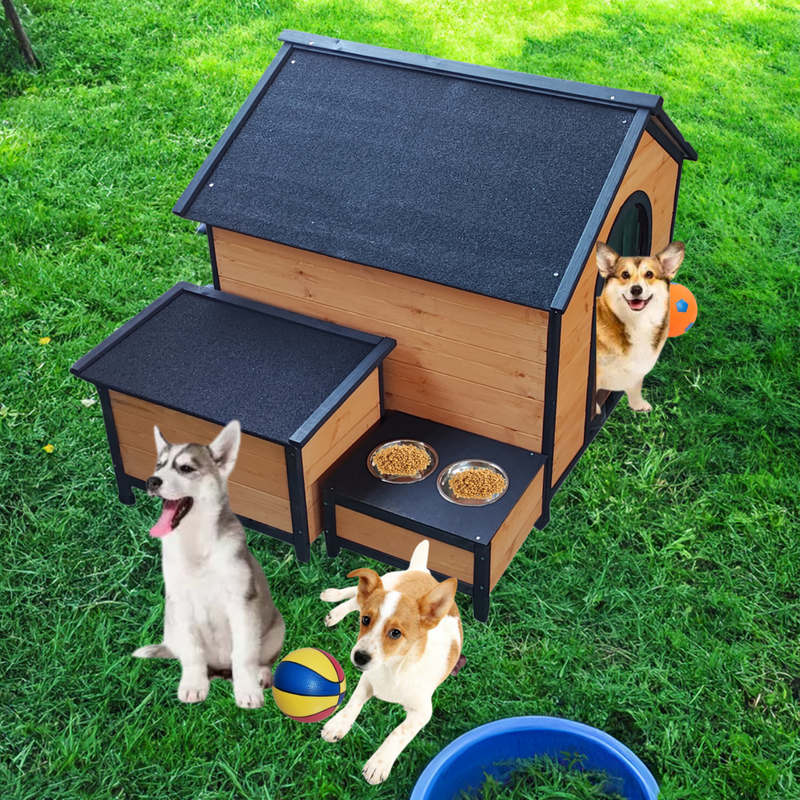 Safe and Comfortable Shelter, Dog House for Playground, Garden, Courtyard