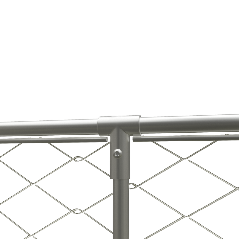 Large outdoor kennel, heavy duty outdoor fenced dog cage with swivel feeder, outdoor dog playpen with waterproof UV protection cover and safety lock,10' W x 10' D x 5' H.