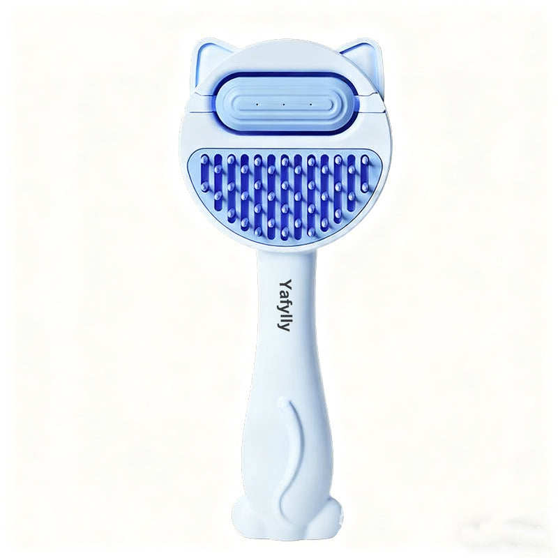 Soft Silicone Pet Grooming Comb for Dogs & Cats – Gentle Massage Brush for Bathing and Daily Coat Care