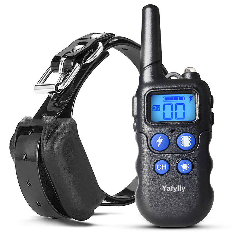IPX7 Waterproof Dog Training Collar, Rechargeable Remote Training Collar for Dogs, Adjustable Pet Collar with Beep, Vibration and Training Modes