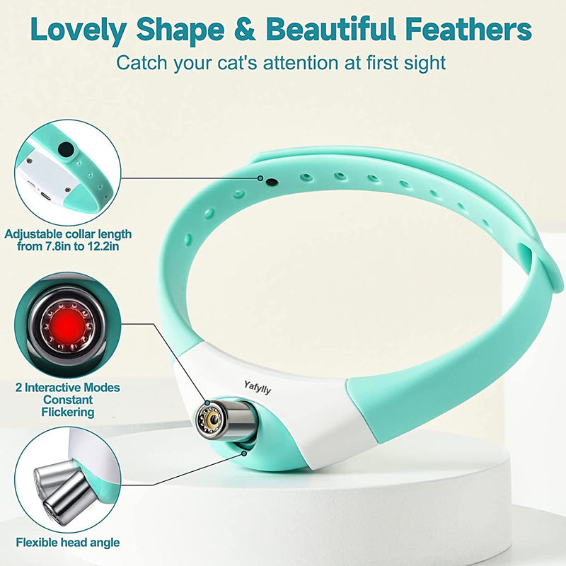 Automatic Rotating Cat Toy, Interactive Motion Pet Toy for Indoor Cats, Electric Teaser Toy for Exercise, Training and Boredom Relief