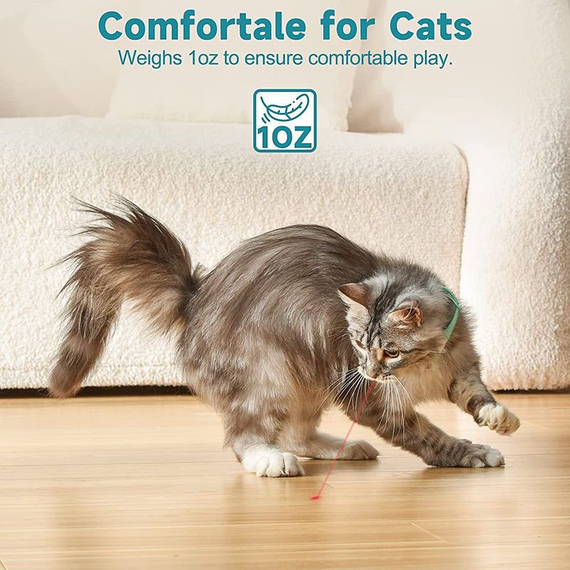 Automatic Rotating Cat Toy, Interactive Motion Pet Toy for Indoor Cats, Electric Teaser Toy for Exercise, Training and Boredom Relief