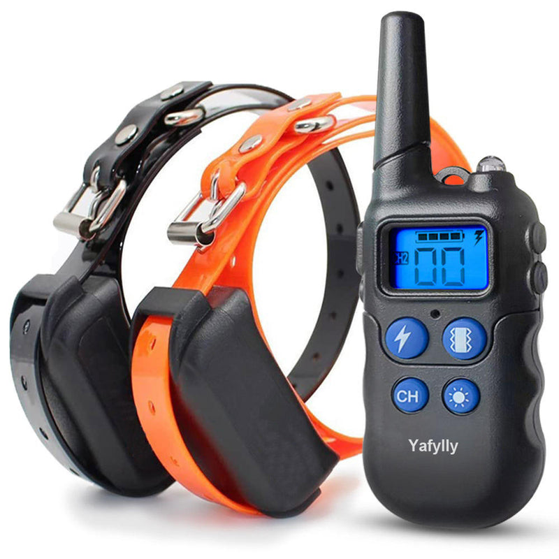 IPX7 Waterproof Dog Training Collar, Rechargeable Remote Training Collar for Dogs, Adjustable Pet Collar with Beep, Vibration and Training Modes
