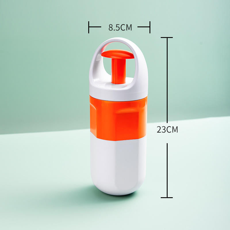 Dog Poop Scooper with Built-In Waste Bag Holder, Portable Claw Pet Waste Picker for Walks, Yard Cleanup and Outdoor Use