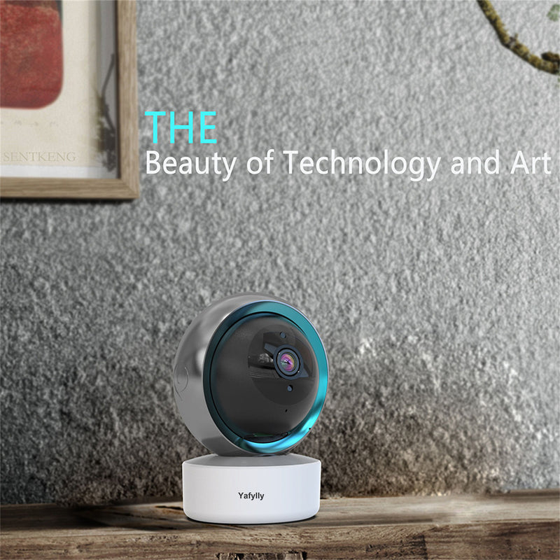 Indoor 1080P WiFi Camera, Smart Home Security Camera with Night Vision and Two-Way Audio, Pet Monitor Camera for Dogs, Cats and Home Use