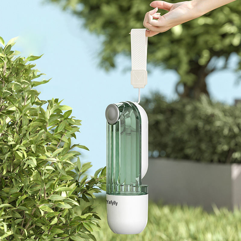 Portable Pet Water Bottle with Food Feeder, 2-in-1 Dog Travel Water Dispenser and Treat Container for Walking, Hiking, Camping and Outdoor Use