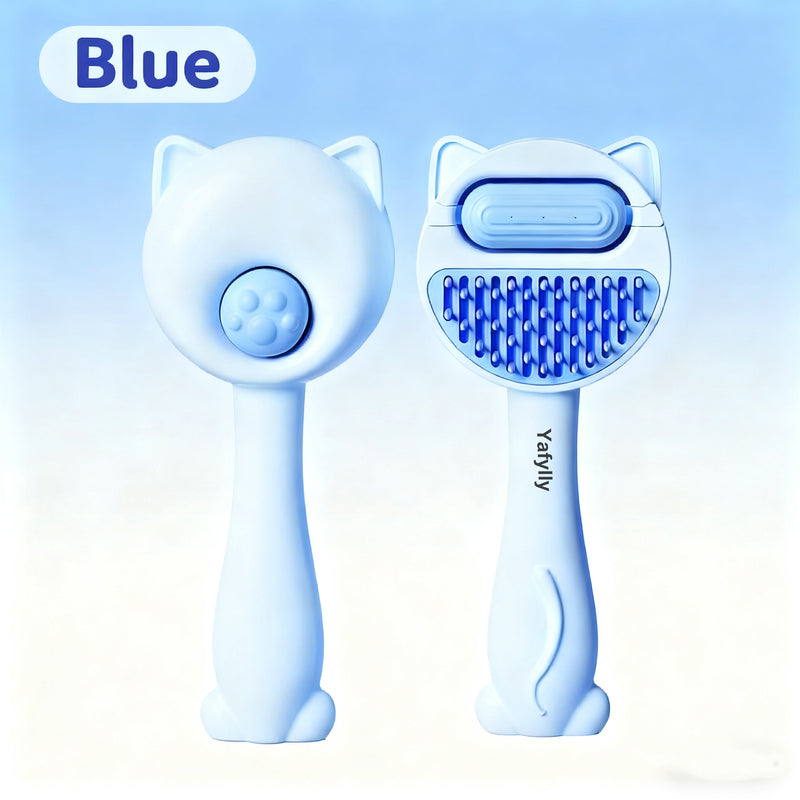 Soft Silicone Pet Grooming Comb for Dogs & Cats – Gentle Massage Brush for Bathing and Daily Coat Care