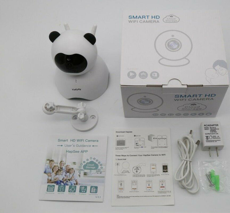 Pet IP Camera for Dogs and Cats, Indoor WiFi Pet Monitor with Two-Way Audio, Night Vision and Motion Detection for Home Use