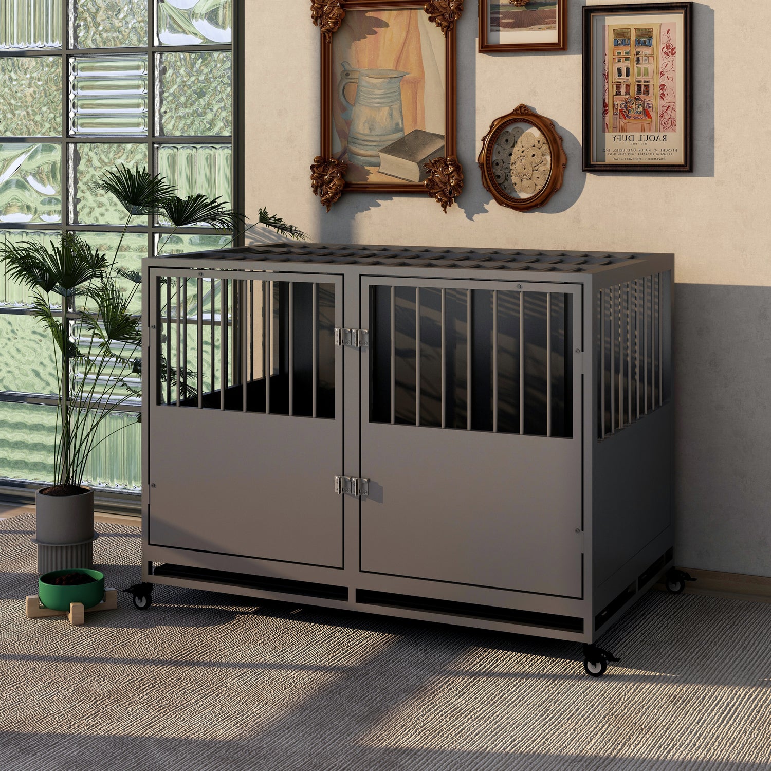 48inch heavy duty dog crate