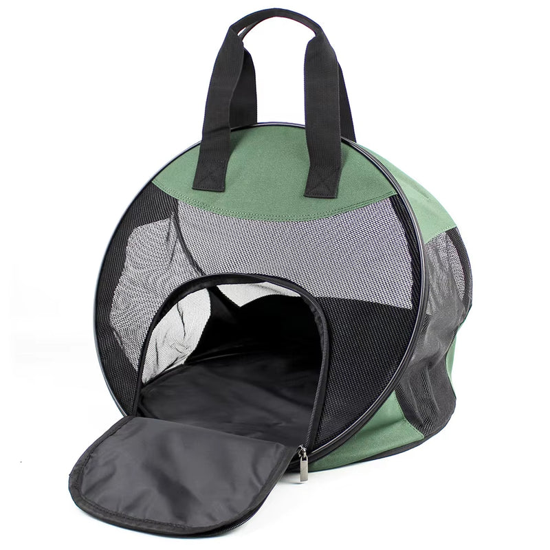 Pop-Up Collapsible Cat & Dog Playhouse, Foldable Indoor Pet Tent for Cats, Kittens, Puppies and Small Dogs, Portable Pet Hideaway for Sleeping and Playing