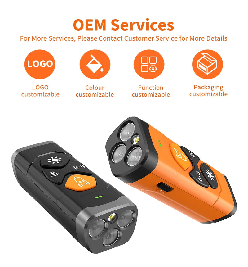 Ultrasonic Dog Training Device, Portable Anti-Bark Training Tool for Dogs, Handheld Dog Behavior Training Aid for Barking, Recall and Daily Training