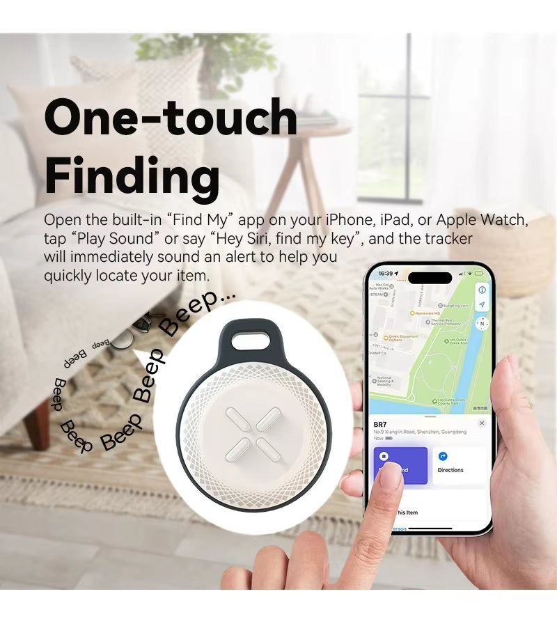 GPS Pet Tracker for Dogs and Cats, Smart Pet Location Tracker with Real-Time Positioning, Lightweight Pet Tracking Device for Daily Walks and Outdoor Use