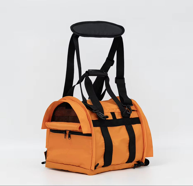 Pet Carrier Sling Bag for Small Dogs & Cats, Hands-Free Travel Shoulder Carrier with Safety Hook, Lightweight Portable Pet Tote for Walking, Hiking and Everyday Use