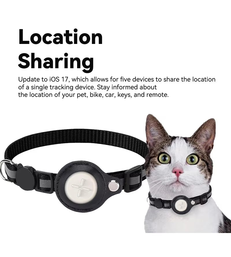 GPS Pet Tracker for Dogs and Cats, Smart Pet Location Tracker with Real-Time Positioning, Lightweight Pet Tracking Device for Daily Walks and Outdoor Use