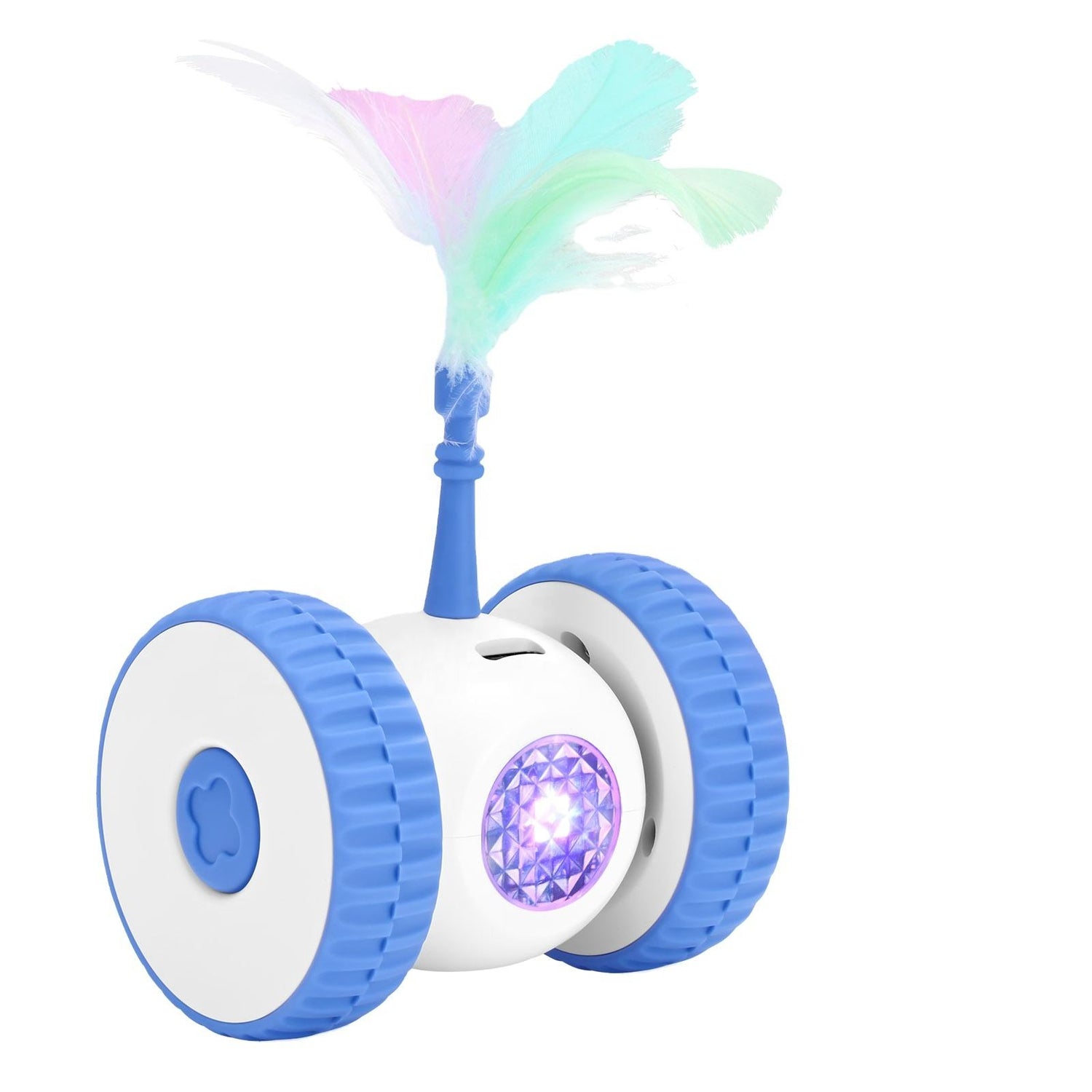 Automatic Interactive Feather Cat Toy, Smart Electric Cat Teaser Toy for Indoor Cats, Rechargeable Motion Toy for Exercise, Chasing and Play
