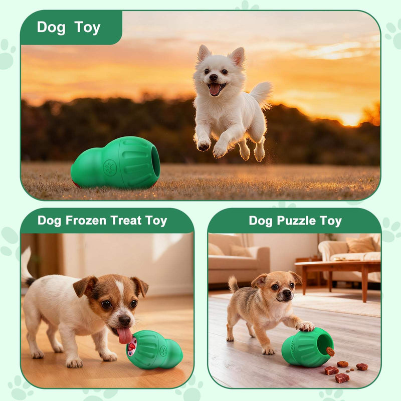 Treat Dispensing Dog Enrichment Toy, Interactive Cognitive Puzzle Toy for Dogs, Slow Feeder Toy for Training, Mental Stimulation and Boredom Relief