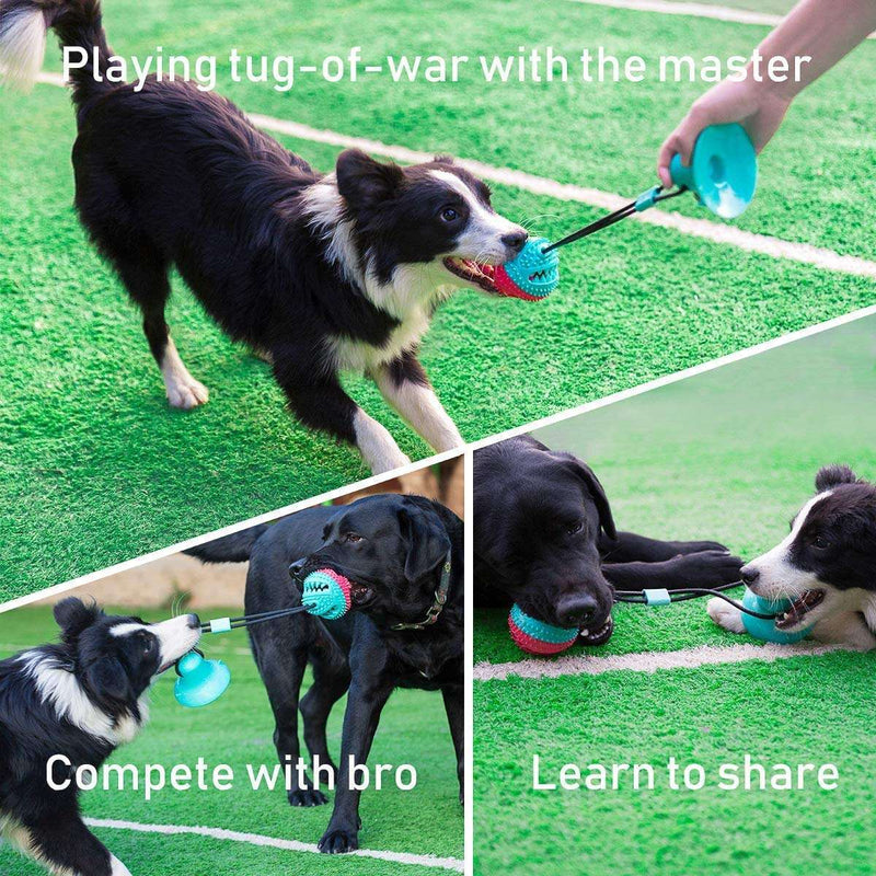 Heavy Duty Tug of War Dog Toy, Durable Dog Rope Toy with Handle for Interactive Play, Pulling, Chewing and Training