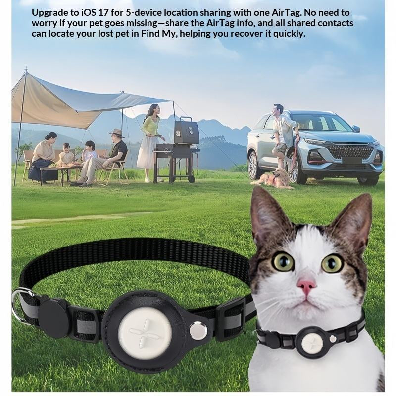 GPS Pet Tracker for Dogs and Cats, Smart Pet Location Tracker with Real-Time Positioning, Lightweight Pet Tracking Device for Daily Walks and Outdoor Use