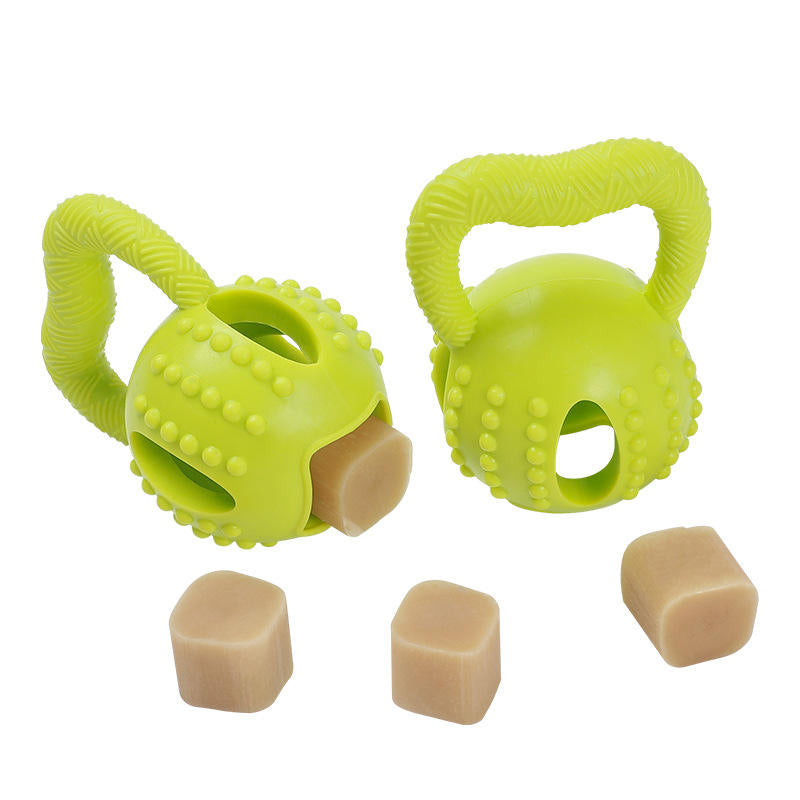 Durable TPR Dog Chew Toy, Tough Interactive Chew Toy for Dogs, Dental Cleaning Toy for Chewing, Training and Boredom Relief