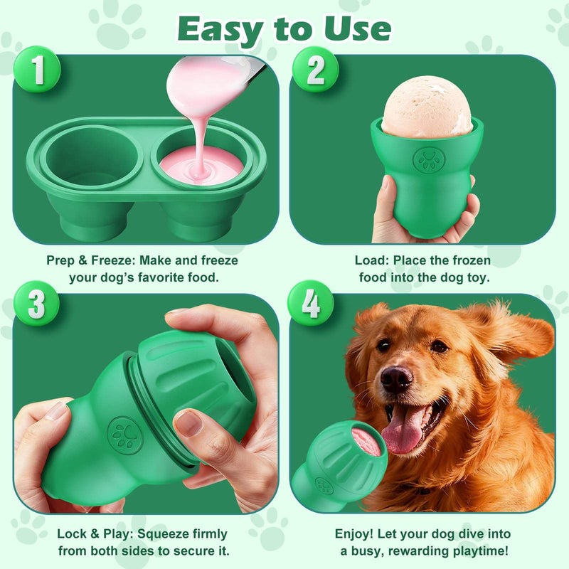Treat Dispensing Dog Enrichment Toy, Interactive Cognitive Puzzle Toy for Dogs, Slow Feeder Toy for Training, Mental Stimulation and Boredom Relief