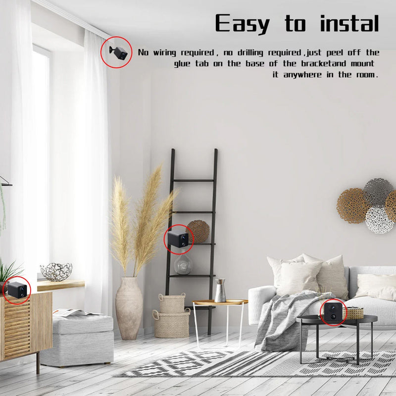 1080P Pet Camera for Dogs and Cats, Indoor WiFi Camera with AI Motion Detection, Night Vision and Two-Way Audio, Smart Home Pet Monitor
