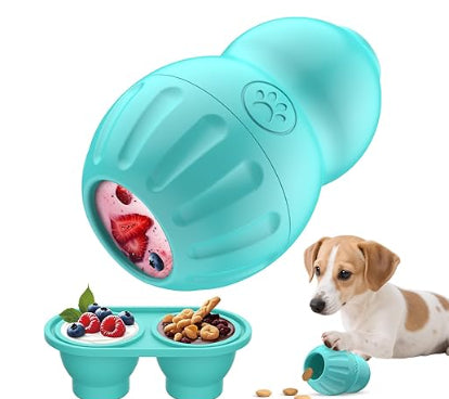Treat Dispensing Dog Enrichment Toy, Interactive Cognitive Puzzle Toy for Dogs, Slow Feeder Toy for Training, Mental Stimulation and Boredom Relief