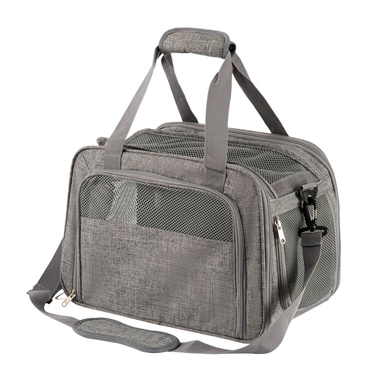 Pet Carrier Sling Bag for Small Dogs & Cats, Hands-Free Travel Shoulder Carrier with Safety Hook, Lightweight Portable Pet Tote for Walking, Hiking and Everyday Use