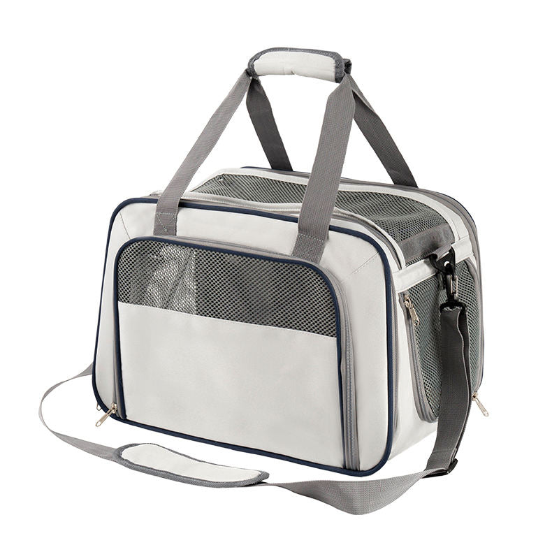 Pet Carrier Sling Bag for Small Dogs & Cats, Hands-Free Travel Shoulder Carrier with Safety Hook, Lightweight Portable Pet Tote for Walking, Hiking and Everyday Use