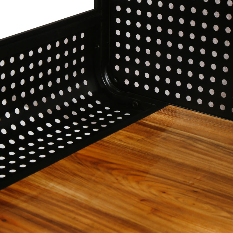 55.12 "Spacious Cat House with Tempered Glass, for Living Room, Hallway, Study and Other Spaces (White，Black)